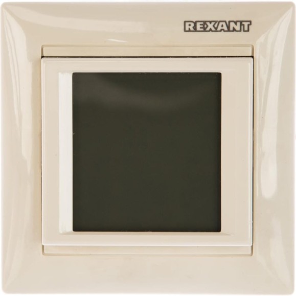 Терморегулятор сенсорный RX-418H (бежевый) REXANT 51-0565 Терморегулятор сенсорный RX-418H (бежевый) REXANT 51-0565