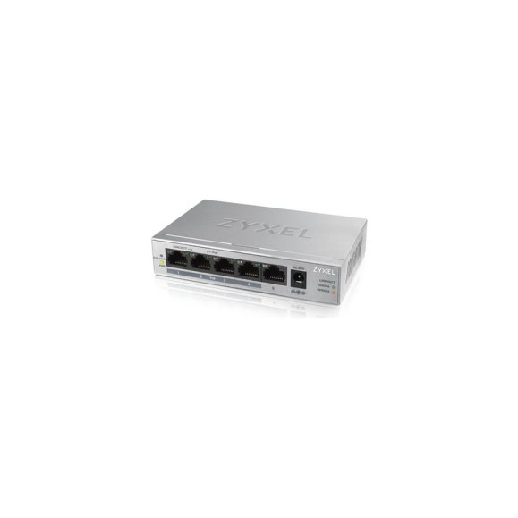 Коммутатор Zyxel PoE+ GS1005HP, 5xGE 4xPoE+ GS1005HP-EU0101F Коммутатор Zyxel PoE+ GS1005HP, 5xGE 4xPoE+ GS1005HP-EU0101F