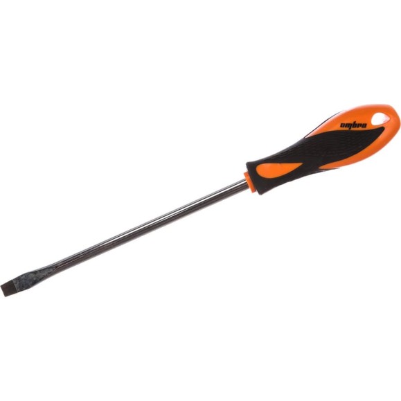 Шлицевая стержневая отвертка SL10х200мм Ombra 501020 BASIC 55781