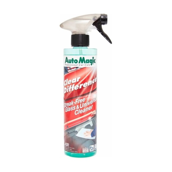 Универсальный очиститель для интерьера и стекол AutoMagic Clear Difference 473 мл 43R Универсальный очиститель для интерьера и стекол AutoMagic Clear Difference 473 мл 43R