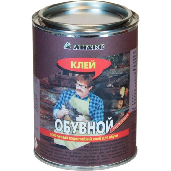 Обувной клей Анлес 1л 0,8кг 70073