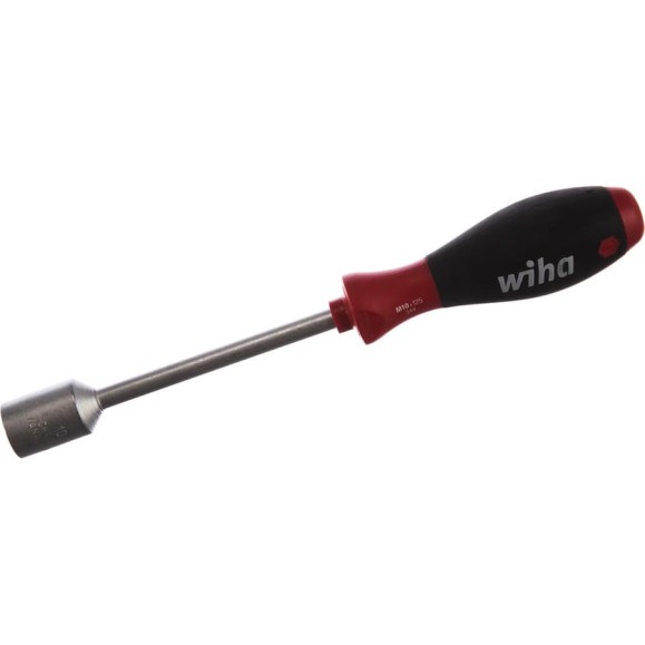 Отвертка Wiha SoftFinish торцевая трехгранная головка M10x125 26217 Отвертка Wiha SoftFinish торцевая трехгранная головка M10x125 26217