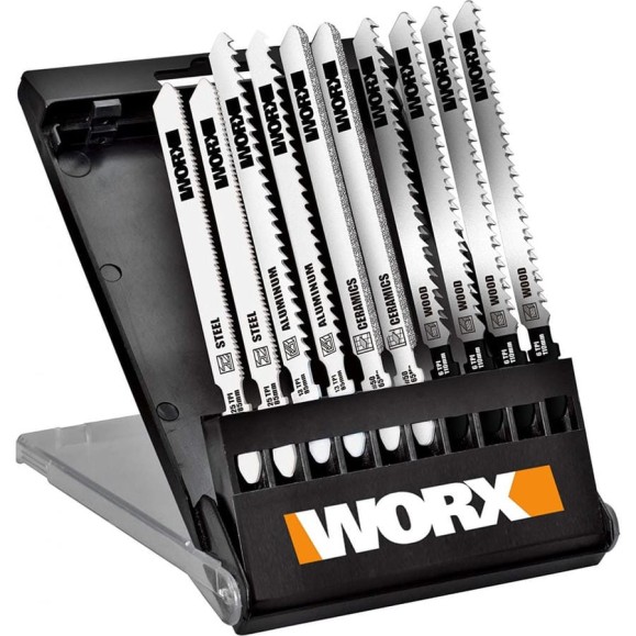Набор пилок для лобзика 10 шт WORX WA8106 Набор пилок для лобзика 10 шт WORX WA8106