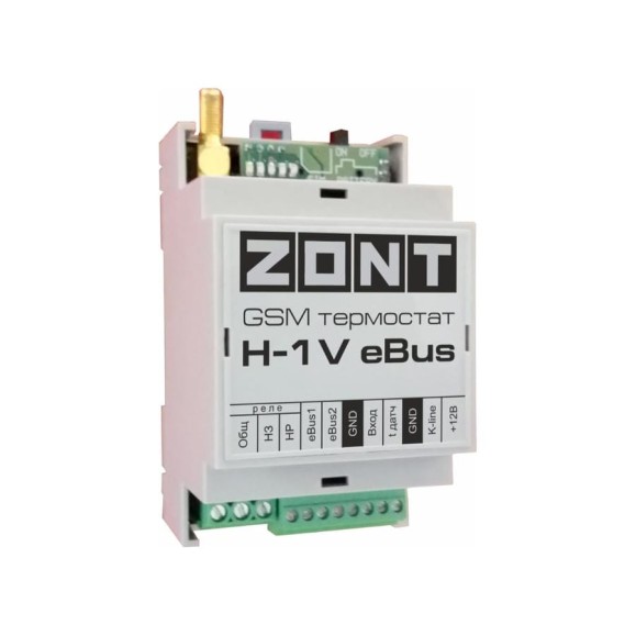 Блок дистанционного управления котлом GSM-Climate ZONT H-1V eBUS Protherm 9900000385 Блок дистанционного управления котлом GSM-Climate ZONT H-1V eBUS Protherm 9900000385