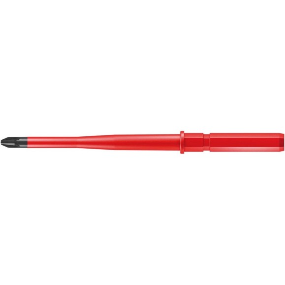Сменная отвёртка с зауженным стержнем WERA Kraftform Kompakt VDE 62 iS PH2x154 мм WE-003414