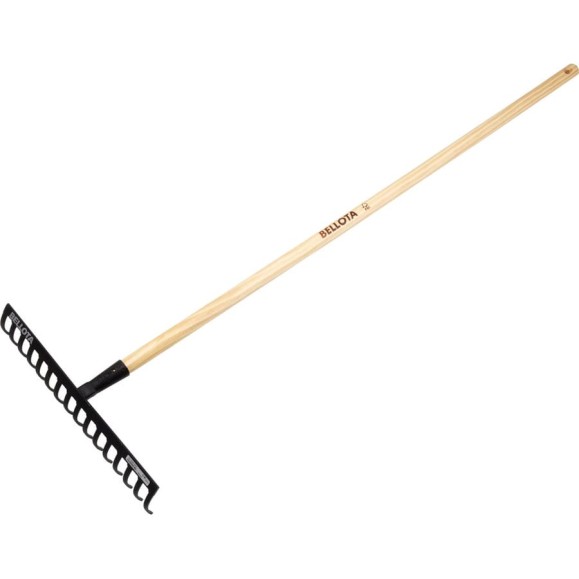 Профессиональные грабли с деревянной ручкой Bellota 486 мм 951-18 CM