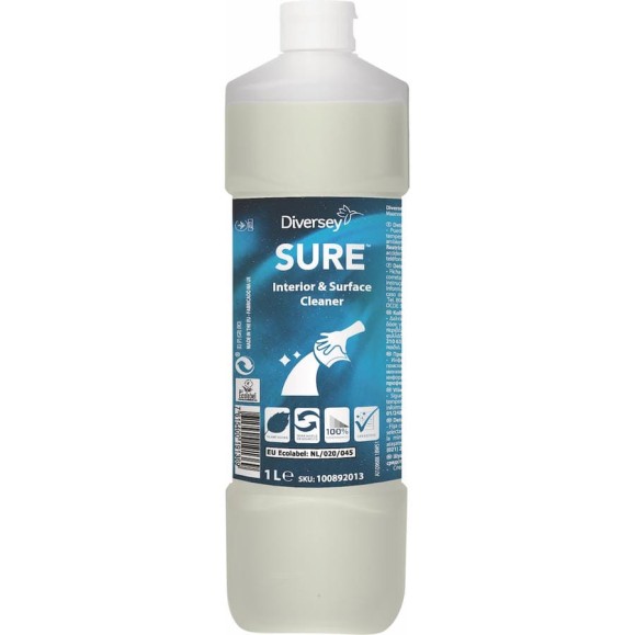 Универсальное моющее средство Diversey SURE Interior&Surface Cleaner 100892013