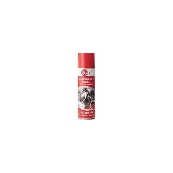 Полироль пластика RED глянцевый, клубника, аэрозоль, 250 мл R4334