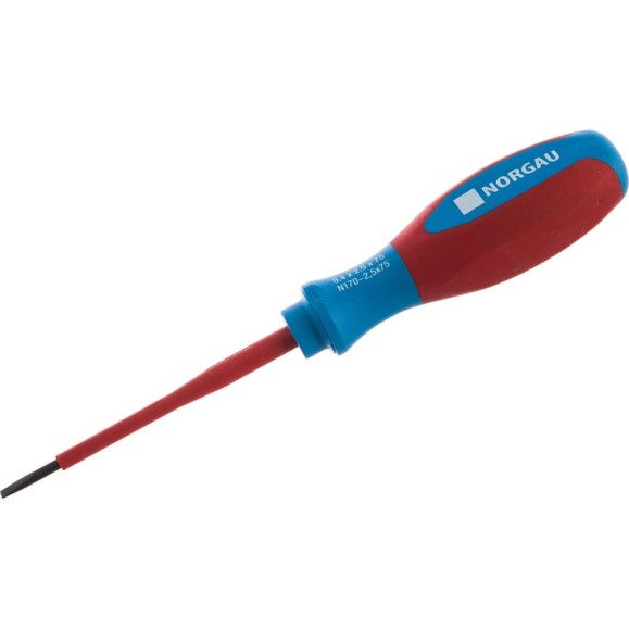 Отвертка NORGAU VDE N170-2.5х75 067062025 Отвертка NORGAU VDE N170-2.5х75 067062025