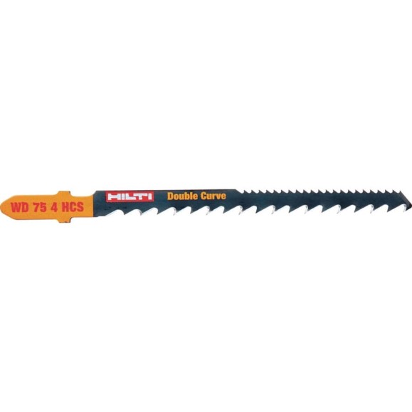Полотно WD 75 4 HCS 5 шт для лобзика Hilti 2154918