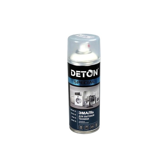 Эмаль алкидная для бытовой техники Deton SPECIAL Белая аэрозольная 520 мл DTN-A07299 Эмаль алкидная для бытовой техники Deton SPECIAL Белая аэрозольная 520 мл DTN-A07299