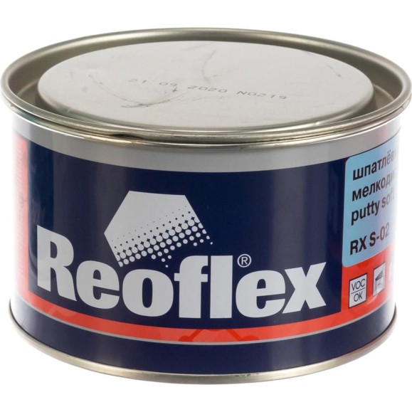 Мелкодисперсная шпатлевка Reoflex Soft 0.6 кг RX S-02/600