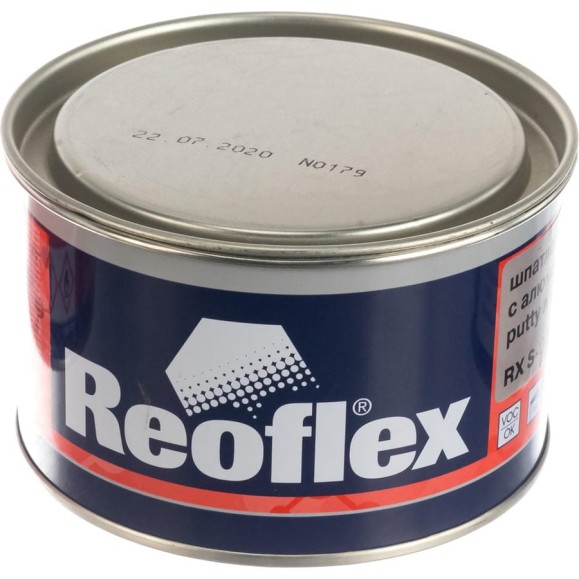 Шпатлевка с алюминием Reoflex Alumet 0.6 кг RX S-04/600