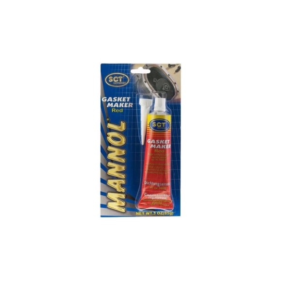 Силиконовый герметик MANNOL Silicone-Gasket rot красный, высокотемпературный, от -50 до +300град.С 2409 Силиконовый герметик MANNOL Silicone-Gasket rot красный, высокотемпературный, от -50 до +300град.С 2409