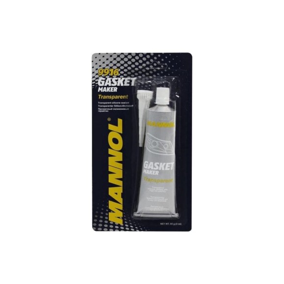 Силиконовый герметик MANNOL прозрачный , -40С-+200С, Silicone-Gasket transparent 2410