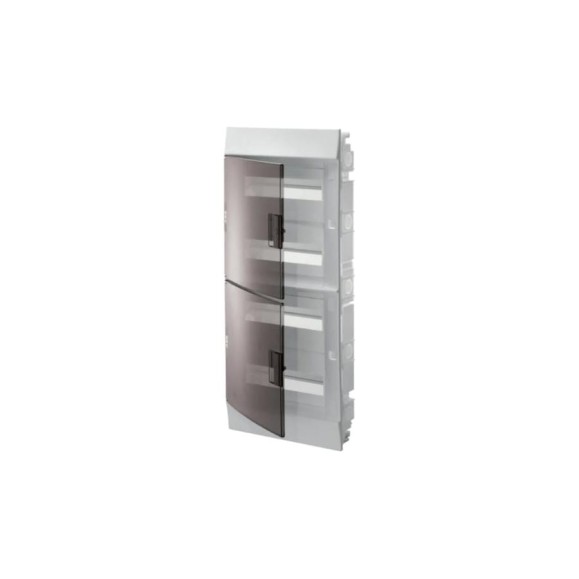 Бокс в нишу ABB Mistral41 48М, прозрачная дверь, c клеммами 1SLM004101A2208