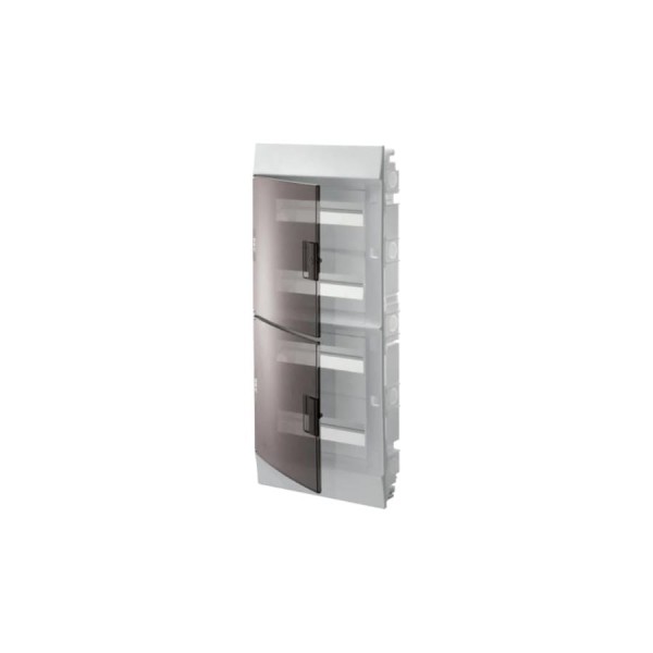 Бокс в нишу ABB Mistral41 48М, прозрачная дверь, c клеммами 1SLM004101A2208