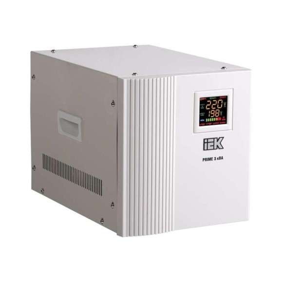Стабилизатор напряжения IEK Prime, 3кВА, переносной, IVS31-1-03000 300297