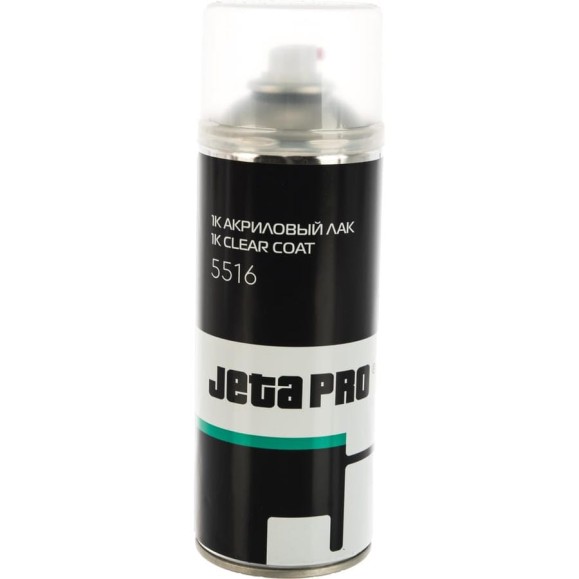 Акриловый лак в аэрозольной упаковке Jeta PRO 1К, прозрачный 5516