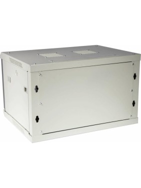 Настенный шкаф Pro 27U 600x800 стеклянная дверь, 2 ЧАСТИ TWT-CBWPG-27U-6x8-GY