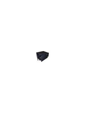 Настенный шкаф Next, 18U 550x600, металлическая дверь, черный, 1 ЧАСТЬ TWT-CBWNM-18U-6x6-BK