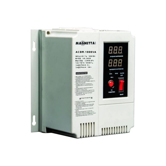 Стабилизатор напряжения MAGNETTA ACDR-1000VА Стабилизатор напряжения MAGNETTA ACDR-1000VА
