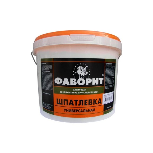 Шпатлевка акриловая универсальная ВДАК-0014 1 кг ФАВОРИТ 129805 Шпатлевка акриловая универсальная ВДАК-0014 1 кг ФАВОРИТ 129805