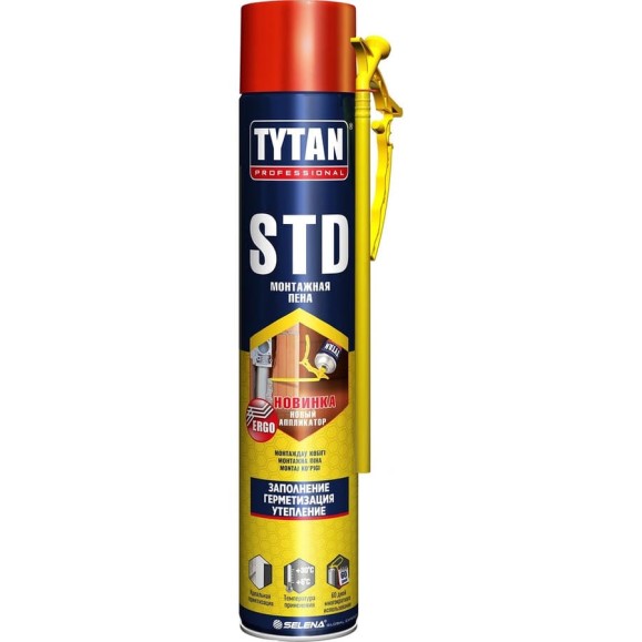 Монтажная пена TYTAN PROFESSIONAL STD ERGO летняя 750мл 21116