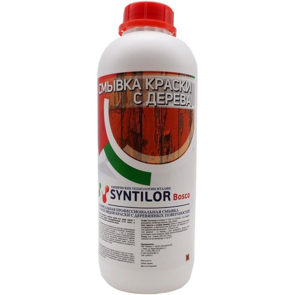 Смывка краски с дерева Syntilor Bosco 1кг 1010