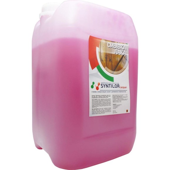 Смывка лака Lacquer Syntilor 12кг 1009 Смывка лака Lacquer Syntilor 12кг 1009