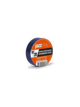 Изоляционная лента Jazzway ПВХ 19мм (рул.20м) синяя 5014534