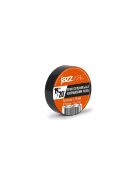 Изоляционная лента Jazzway ПВХ 19мм (рул.20м) черная 5014503