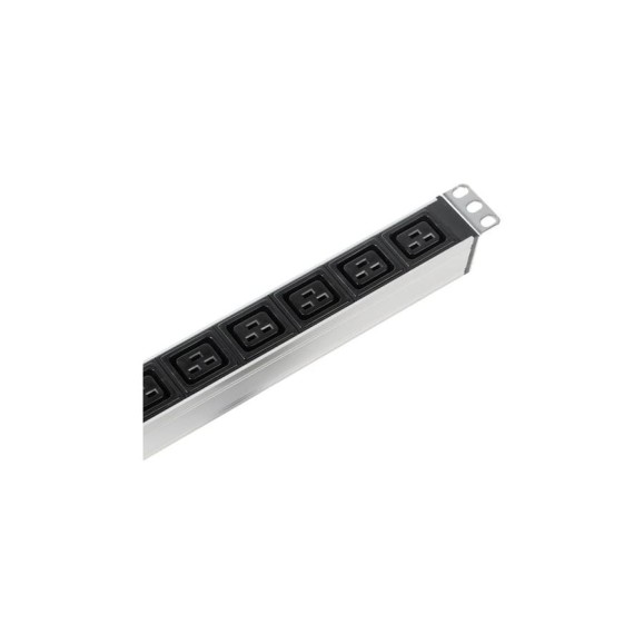 Вертикальный блок розеток REM Rem-16 с выключателем, 14 IEC 60320 C13, 10 IEC 60320 C19, R-16-14C13-10C19-V-1420