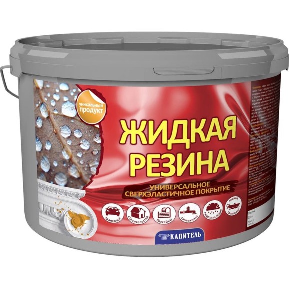 Покрытие - жидкая резина Капитель синяя 6 кг ЭГ00007520 Покрытие - жидкая резина Капитель синяя 6 кг ЭГ00007520