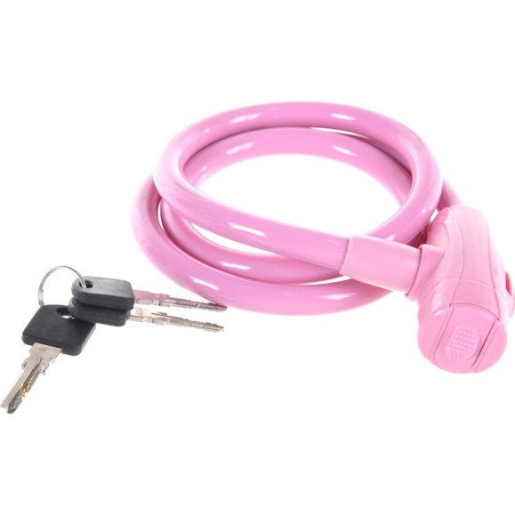 Велосипедный замок Apecs PD-84-100CM-PINK 20440