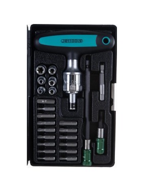Биты в наборе с удлинителем Jettools 14шт W-3525