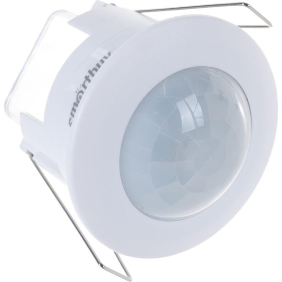 Инфракрасный датчик движения Smartbuy встраиваемый 1200Вт, до 6м IP20 sbl-ms-017
