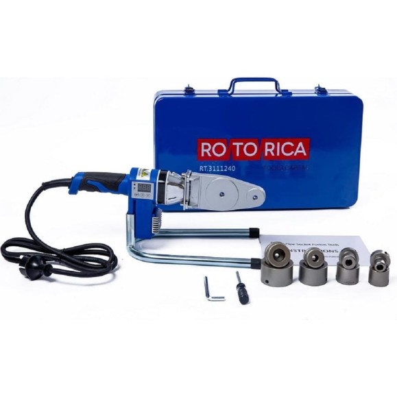 Раструбный сварочный аппарат ROTORICA Rocket Welder 40 Blue серия Top RT.3111240 Раструбный сварочный аппарат ROTORICA Rocket Welder 40 Blue серия Top RT.3111240