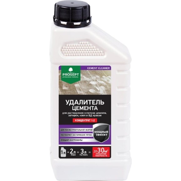 Удалитель цемента PROSEPT CEMENT CLEANER 1 л, концентрат 1:2 022-1