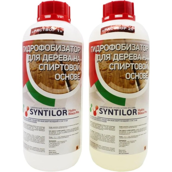Гидрофобизатор для дерева на спиртовой основе Syntilor Hydro Bosco Pro 2кг 1024