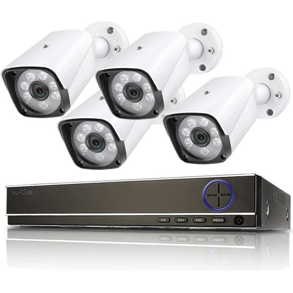 Комплект видеонаблюдения для дачи Ivue AHD 4+4 2 MPX 1080P AHC-B4 Комплект видеонаблюдения для дачи Ivue AHD 4+4 2 MPX 1080P AHC-B4