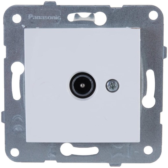 Розетка TV Panasonic МОДУЛЬ Karre Plus проходная 12dB белая 54904 WKTT0452-2WH