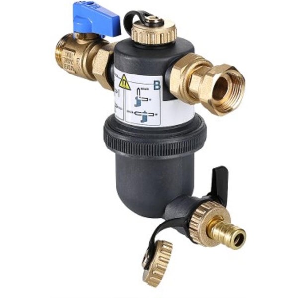 Фильтр-дешламатор с пластиковым корпусом VALTEC Dirstop 3/4 VT.383.B.05