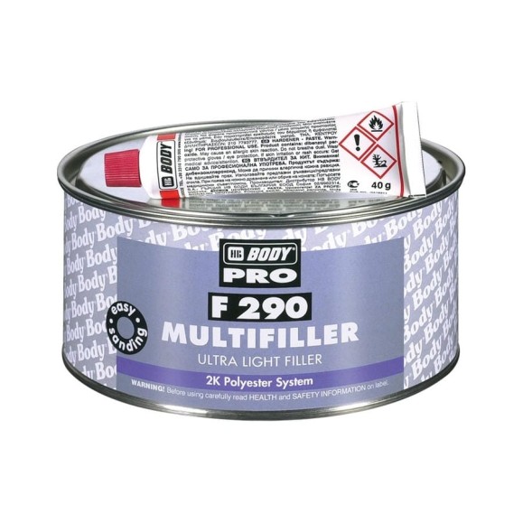 Шпатлевка HB BODY PRO F290 Ultra Light Multifiller Biege 3л 2901300003