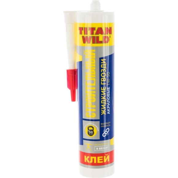 Акриловые жидкие гвозди TITAN WILD строительный 375 гр. TWStroy 375