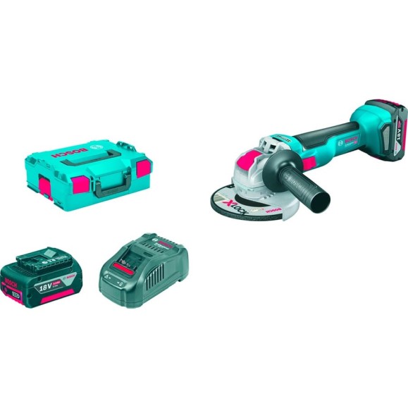Аккумуляторная угловая шлифмашина Bosch GWX 18V-10 06017B0102