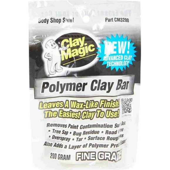 Глина для очистки кузова AutoMagic Clay Magic Polymer Clay Bar 200 г CM3200 Глина для очистки кузова AutoMagic Clay Magic Polymer Clay Bar 200 г CM3200