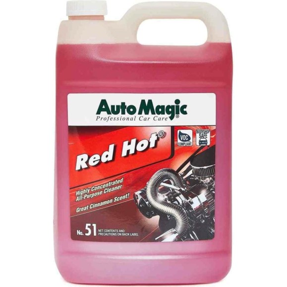 Универсальный очиститель AutoMagic Red Hot All Purpose CLNR концентрат, 3.79 л 51 Универсальный очиститель AutoMagic Red Hot All Purpose CLNR концентрат, 3.79 л 51