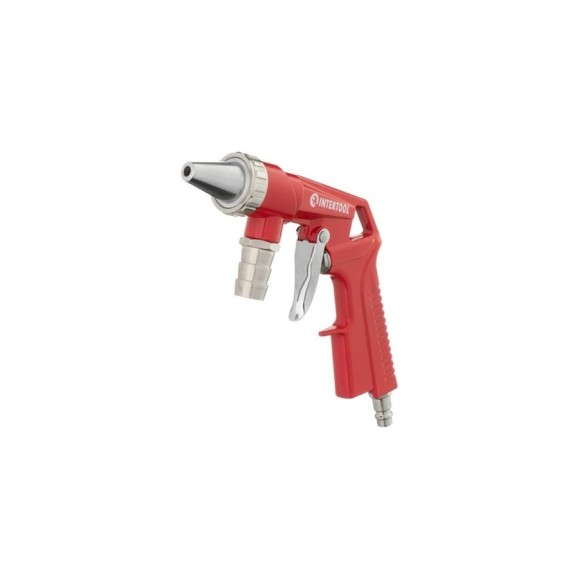 Пескоструйный пневматический пистолет со шлангом INTERTOOL PT-0706