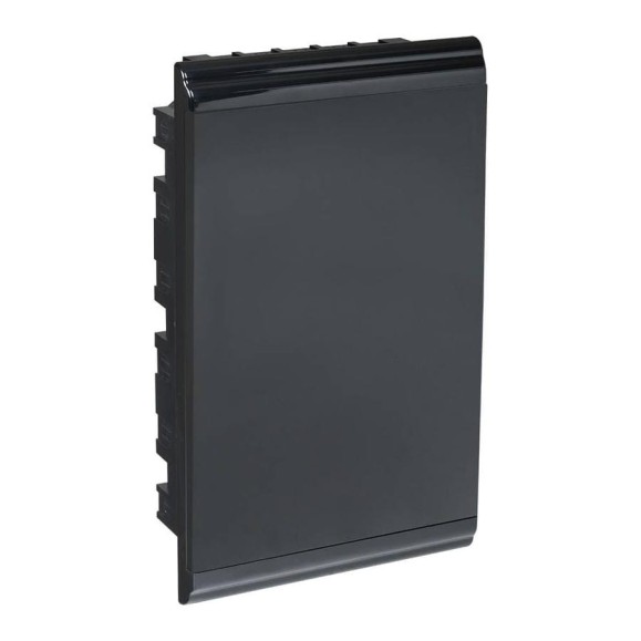 Модульный корпус IEK пластиковый, встраиваемый, ЩРВ-П-36 PRIME черный IP41 MKP13-V-01-36-41-K02 Модульный корпус IEK пластиковый, встраиваемый, ЩРВ-П-36 PRIME черный IP41 MKP13-V-01-36-41-K02